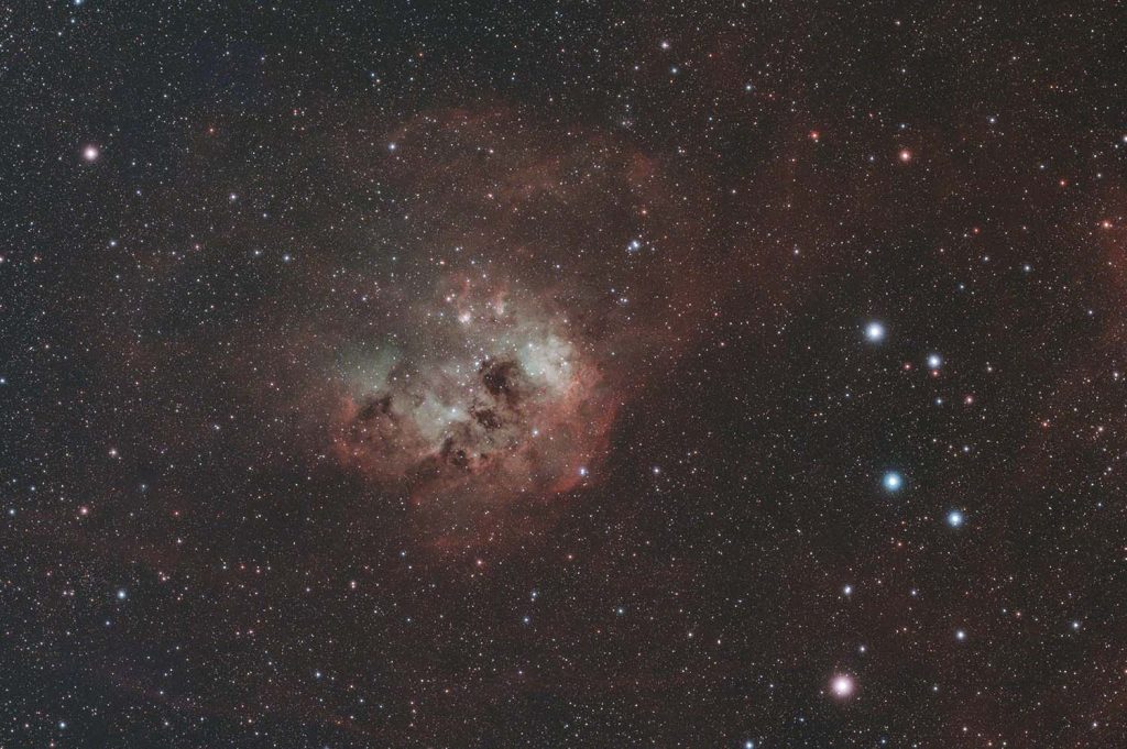 The Tadpoles Nebula Without digital cropping